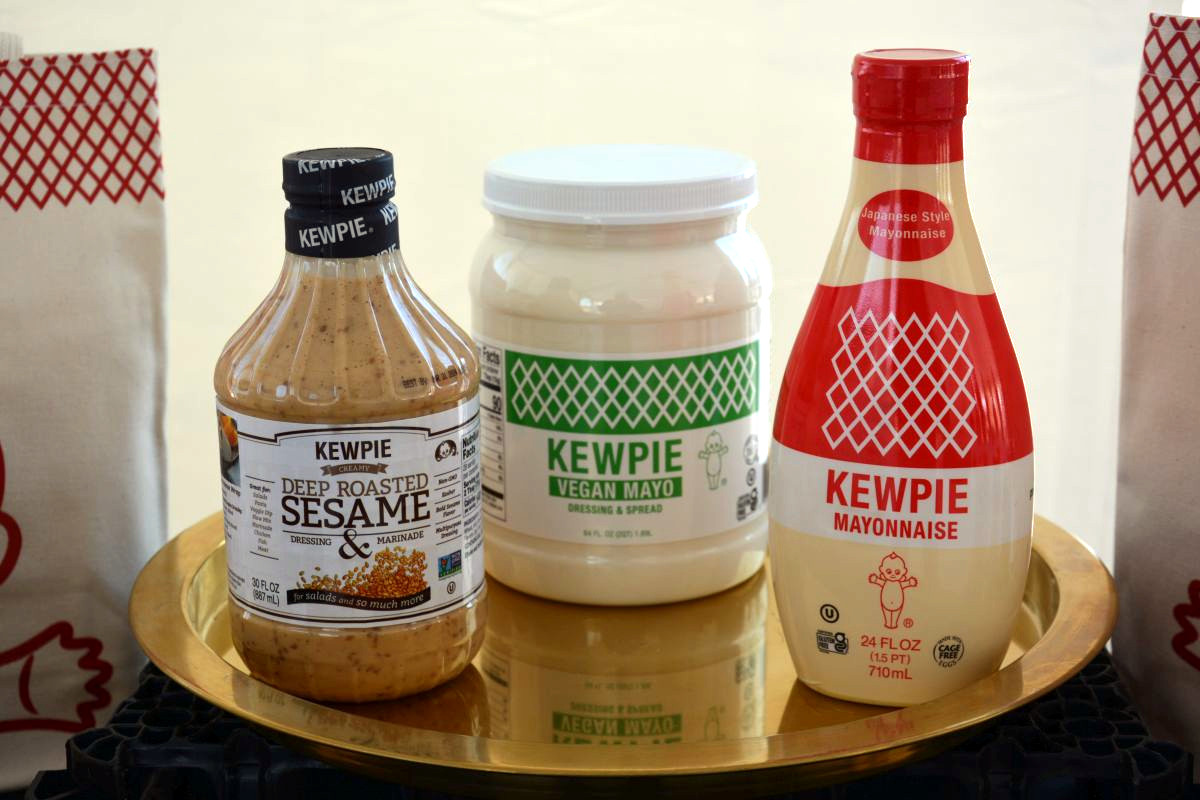 Kewpie food products at the groundbreaking ceremony for the new Q&B Foods, Kewpie, facility in Clarksville on Apr. 18, 2023. (Lee Erwin)
